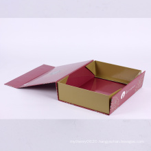 Custom packaging magnetic closure cardboard flap box